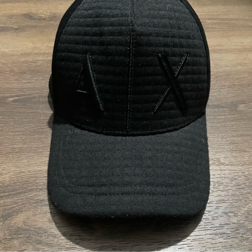 Armani Exchange black cap
